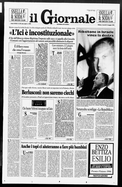 Il giornale : quotidiano del mattino